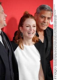 Matt Damon, Julianne Moore, George Clooney at the Premiere of Paramount Pictures Suburbicon held at the Regency Village Theater in Westwood, CA, October 22, 2017.  Copyright: xJosephxMartinezx 33462_080JM