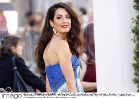 Amal Clooney at the Premiere of Paramount Pictures Suburbicon held at the Regency Village Theater in Westwood, CA, October 22, 2017.  Copyright: xJosephxMartinezx 33462_083JM