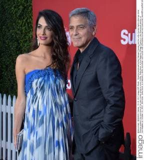 Director producer writer George Clooney and his wife, human rights attorney Amal Clooney attend the premiere of his new motion picture crime thriller Suburbicon at the Regency Village Theatre in the Westwood section of Los Angeles on October 22, 2017. Storyline: Suburbicon is a peaceful, idyllic suburban community with affordable homes and manicured lawnsÉthe perfect place to raise a family, and in the summer of 1959, the Lodge family is doing just that. But the tranquil surface masks a disturbing reality, as husband and father Gardner Lodge (Matt.Damon) must navigate the townÕs dark underbelly of betrayal, deceit, and violence. This is a tale of.very flawed people making very bad choices. This is Suburbicon.  LAP2017102203 JIMxRUYMEN