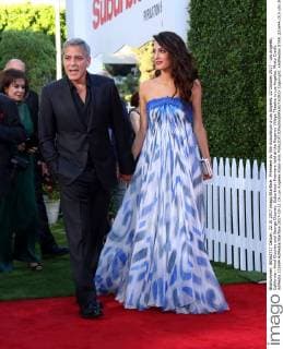 Premiere du film Suburbicon a Los Angeles. 22 October 2017 - Los Angeles, California - Amal Clooney and George Clooney. Suburbicon Premiere held at the Regency Village Theatre in Los Angeles. Photo Credit: AdMedia 221694 AdMedia Starface 2017-10-22 CA Los Angeles Etats-Unis  Copyright: xAdMediax STAR_221694_015