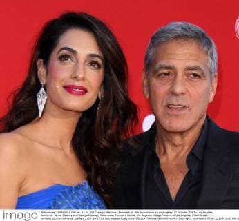 Premiere du film Suburbicon a Los Angeles. 22 October 2017 - Los Angeles, California - Amal Clooney and George Clooney. Suburbicon Premiere held at the Regency Village Theatre in Los Angeles. Photo Credit: AdMedia 221694 AdMedia Starface 2017-10-22 CA Los Angeles Etats-Unis  Copyright: xAdMediax STAR_221694_036