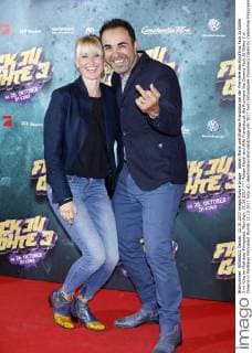 Adnan Maral und Ehefrau Franziska bei der Premiere des Kinofilms Fack Ju Göhte 3 im Kino im Mathäser Filmpalast. München, 22.10.2017