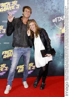 Nina Eichinger mit Freund Fritz Meinikat bei der Premiere des Kinofilms Fack Ju Göhte 3 im Kino im Mathäser Filmpalast. München, 22.10.2017