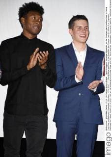David Alaba und Johannes Eggestein bei der Premiere des Kinofilms Fack Ju Göhte 3 im Kino im Mathäser Filmpalast. München, 22.10.2017