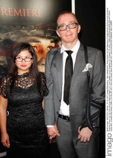 Kay Luangkhoth, Adam Emory at the Premiere of DreamWorks Pictures and Universal Pictures Thank You For Your Service held at Regal L.A. Live Theater in Los Angeles, CA, October 23, 2017.  Copyright: xJosephxMartinezx 33463_017JM