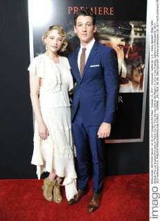 October 23, 2017 - Hollywood, California, U.S. - Haley Bennett, Miles Teller attends The Los Angeles Premiere of Thank You For Your Service held at the Regal L.A. Live in Los Angeles, California on October23, 2017. 2017 Hollywood U.S. - ZUMAl86_ 20171023_zaf_l86_066 Copyright: xDavexLongendykex