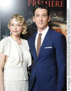 October 23, 2017 - Hollywood, California, U.S. - Haley Bennett, Miles Teller attends The Los Angeles Premiere of Thank You For Your Service held at the Regal L.A. Live in Los Angeles, California on October23, 2017. 2017 Hollywood U.S. - ZUMAl86_ 20171023_zaf_l86_067 Copyright: xDavexLongendykex