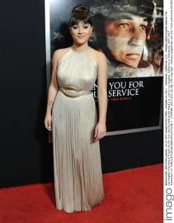 October 23, 2017 - Hollywood, California, U.S. - Keisha Castle-Hughes attends The Los Angeles Premiere of Thank You For Your Service held at the Regal L.A. Live in Los Angeles, California on October23, 2017. 2017 Hollywood U.S. - ZUMAl86_ 20171023_zaf_l86_076 Copyright: xDavexLongendykex