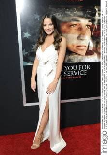 October 23, 2017 - Hollywood, California, U.S. - Keleigh Sperry attends The Los Angeles Premiere of Thank You For Your Service held at the Regal L.A. Live in Los Angeles, California on October23, 2017. 2017 Hollywood U.S. - ZUMAl86_ 20171023_zaf_l86_088 Copyright: xDavexLongendykex