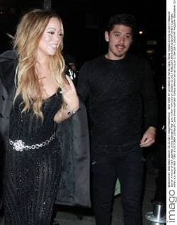 NEW YORK NY OCTOBER 23 Mariah Carey Bryan Tanaka arriving to the V Magazine Dinner in honor of Karl Lagerfeld at the Standard High Line in New York City on October 23 2017 Copyright: xRWx