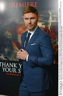 Scott Haze arrives for the premiere of Thank You for Your Service at the Regal L.A. LIVE in Los Angeles on October 23, 2017.  LAP20171023718 CHRISTINExCHEW