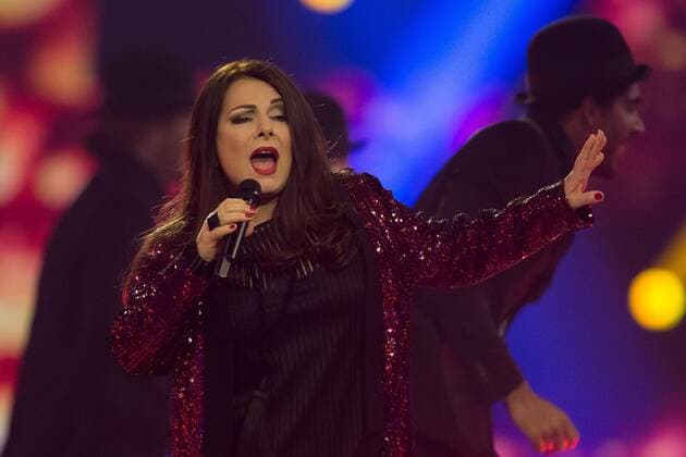 Dortmund, Germany 22.10.2011, Schlagerboom 2017, Das internationale Schlagerfest, die deutsche Pop- und Schlagersaengerin Marianne Rosenberg ( DeFodi001