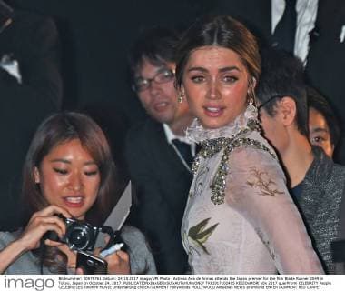 Actress Ana de Armas attends the Japan premier for the film Blade Runner 2049 in Tokyo, Japan on October 24, 2017.  TKP2017102405 KEIZOxMORI