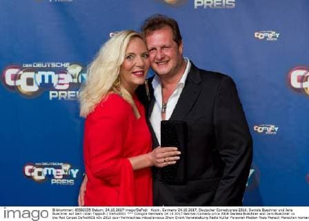 Koeln, Germany 24.10.2017, Deutscher Comedypreis 2016, Daniela Buechner und Jens Buechner auf dem roten Teppich ( DeFodi001