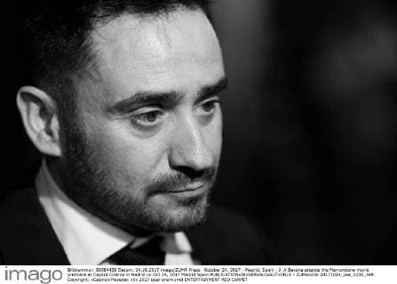 October 24, 2017 - Madrid, Spain - J. A Bayona attends the Marrowbone movie premiere at Capitol Cinema in Madrid on Oct 24, 2017 Madrid Spain  - ZUMAn230 20171024_zaa_n230_349 Copyright: xGabrielxMasedax