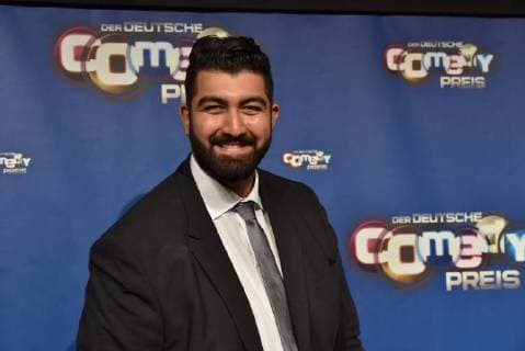 Comedian Faisal Kawusi kommt am 24.10.2017 in Köln zur Verleihung des Deutschen Comedypreis 2017.