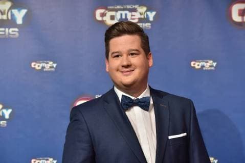 Comedian Chris Tall kommt am 24.10.2017 in Köln zur Verleihung des Deutschen Comedypreis 2017.