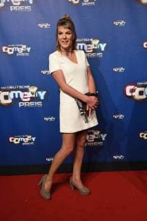 Comedian Mirja Boes kommt am 24.10.2017 in Köln zur Verleihung des Deutschen Comedypreis 2017.
