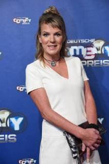 Comedian Mirja Boes kommt am 24.10.2017 in Köln zur Verleihung des Deutschen Comedypreis 2017.