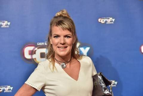Comedian Mirja Boes kommt am 24.10.2017 in Köln zur Verleihung des Deutschen Comedypreis 2017.