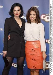 Mimi Fiedler und Anna Julia Kapfelsperger bei der Verleihung des 21. Deutschen Comedypreises 2017 in den Brainpool Studios. Köln, 24.10.2017