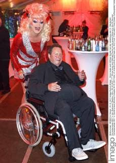 Olivia Jones und Ottfried Fischer bei der Verleihung des 21. Deutschen Comedypreises 2017 in den Brainpool Studios. Köln, 24.10.2017