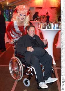 Olivia Jones und Ottfried Fischer bei der Verleihung des 21. Deutschen Comedypreises 2017 in den Brainpool Studios. Köln, 24.10.2017