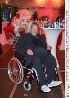 Olivia Jones und Ottfried Fischer bei der Verleihung des 21. Deutschen Comedypreises 2017 in den Brainpool Studios. Köln, 24.10.2017