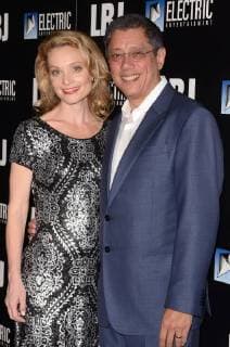 LOS ANGELES CA OCTOBER 24 Lisa Brenner and Dean Devlin at the premiere of Electric Entertainment s LBJ at the Arclight Theatre on October 24 2017 in Los Angeles California Copyright: xDavidxEdwardsx
