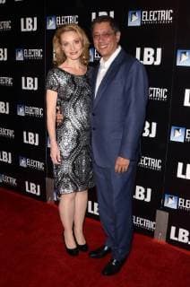 LOS ANGELES CA OCTOBER 24 Lisa Brenner and Dean Devlin at the premiere of Electric Entertainment s LBJ at the Arclight Theatre on October 24 2017 in Los Angeles California Copyright: xDavidxEdwardsx