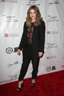 SANTA MONICA CA OCTOBER 24 Willow Shields at Premiere Of The Journey Is The Destination At The Laemmle Monica Film Center in Santa Monica California on October 24 2017 Copyright: xFayexSadoux