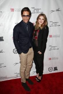 SANTA MONICA CA OCTOBER 24 Nicola Tombacco Willow Shields at Premiere Of The Journey Is The Destination At The Laemmle Monica Film Center in Santa Monica California on October 24 2017 Copyright: xFayexSadoux