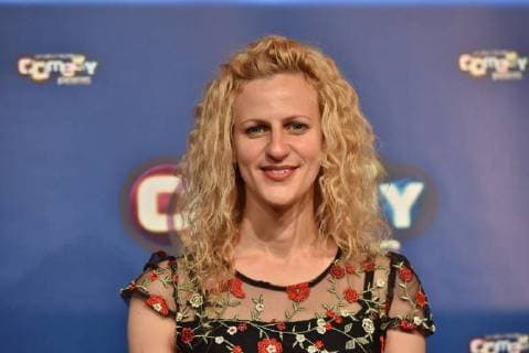 Schauspielerin Nadia Migdal kommt am 24.10.2017 in Köln zur Verleihung des Deutschen Comedypreis 2017.