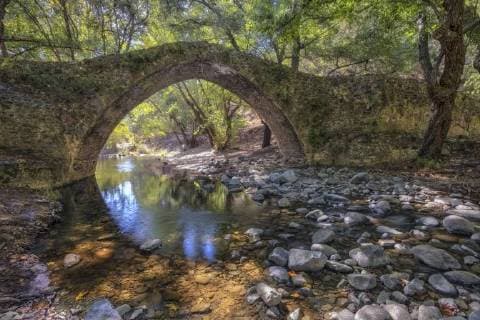 Tzelefos Bridge, Paphos, Cyprus *** Bridge Paphos Cyprus