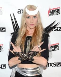 October 24, 2017 - Los Angeles, California, USA - JILL JANUS attends the Loudwire Music Awards at The Novo by Microsoft. Los Angeles USA - ZUMAb173 20171024_zap_b173_024 Copyright: xBillyxBennightx