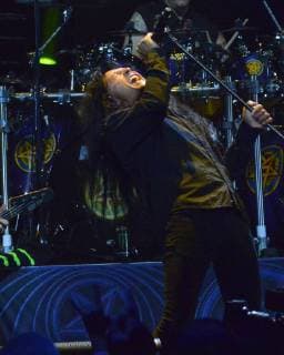 October 25, 2017 - Los Angeles, California, USA - ANTHRAX performs at the Loudwire Music Awards at The Novo by Microsoft. Los Angeles USA - ZUMAb173 20171025_zap_b173_007 Copyright: xBillyxBennightx