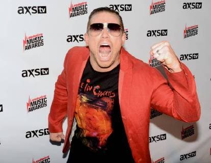 October 24, 2017 - Los Angeles, California, U.S. - MICHAEL GREGORY MIZANIN, known as tHE MIZ attends the Loudwire Music Awards at The Novo by Microsoft. Los Angeles U.S. - ZUMAb173 20171024_zap_b173_044 Copyright: xBillyxBennightx
