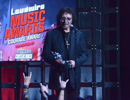 October 24, 2017 - Los Angeles, California, USA - TONY IOMMI attends the Loudwire Music Awards at The Novo by Microsoft. Los Angeles USA - ZUMAb173 20171024_zap_b173_014 Copyright: xBillyxBennightx