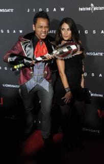 October 25, 2017 - Hollywood, California, U.S. - Bonnie-Jill Laflin attends The Los Angeles Premiere of Jigsaw held at the Arclight Theater in Hollywood, California on October 25, 2017. 2017 Hollywood U.S. - ZUMAl86_ 20171025_zaf_l86_016 Copyright: xDavexLongendykex