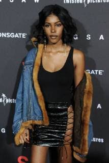 October 25, 2017 - Hollywood, California, U.S. - Diamond White attends The Los Angeles Premiere of Jigsaw held at the Arclight Theater in Hollywood, California on October 25, 2017. 2017 Hollywood U.S. - ZUMAl86_ 20171025_zaf_l86_032 Copyright: xDavexLongendykex