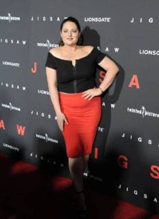 October 25, 2017 - Hollywood, California, U.S. - Lauren Ash attends The Los Angeles Premiere of Jigsaw held at the Arclight Theater in Hollywood, California on October 25, 2017. 2017 Hollywood U.S. - ZUMAl86_ 20171025_zaf_l86_080 Copyright: xDavexLongendykex