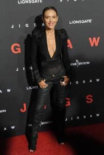 October 25, 2017 - Hollywood, California, U.S. - Nicky Whelan attends The Los Angeles Premiere of Jigsaw held at the Arclight Theater in Hollywood, California on October 25, 2017. 2017 Hollywood U.S. - ZUMAl86_ 20171025_zaf_l86_084 Copyright: xDavexLongendykex