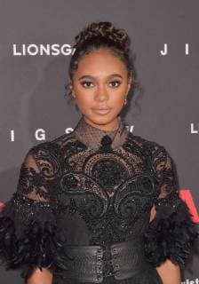 HOLLYWOOD CA OCTOBER 25 Chandler Kinney at Premiere Of Lionsgate s Jigsaw At ArcLight Hollywood in Hollywood California on October 25 2017 Copyright: xFayexSadoux