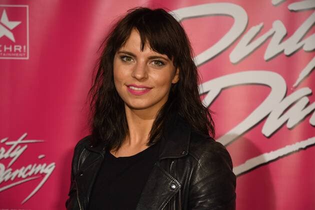 Schauspielerin Franziska Benz kommt am 26.10.2017 in Köln zur Deutschlandpremiere des Musical Dirty Dancing.