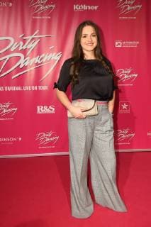Schauspielerin Antonia Michalsky kommt am 26.10.2017 in Köln zur Deutschlandpremiere des Musical Dirty Dancing.