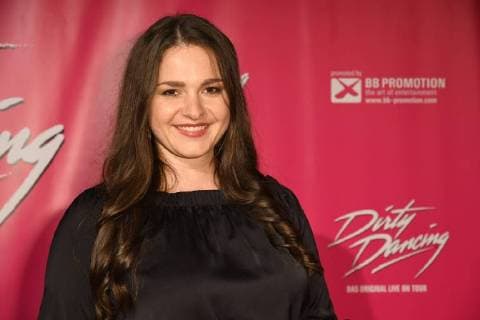 Schauspielerin Antonia Michalsky kommt am 26.10.2017 in Köln zur Deutschlandpremiere des Musical Dirty Dancing.