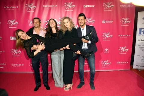 Die Schauspieler der RTL Serie unter uns kommt am 26.10.2017 in Köln zur Deutschlandpremiere des Musical Dirty Dancing.