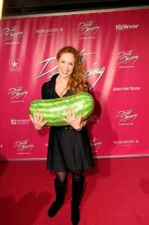 Schauspielerin Madlen Kaniuth kommt am 26.10.2017 in Köln zur Deutschlandpremiere des Musical Dirty Dancing.