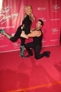 Schauspieler Mareike und Sam Eisenstein kommt am 26.10.2017 in Köln zur Deutschlandpremiere des Musical Dirty Dancing.