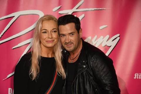 Schauspieler Mareike und Sam Eisenstein kommt am 26.10.2017 in Köln zur Deutschlandpremiere des Musical Dirty Dancing.
